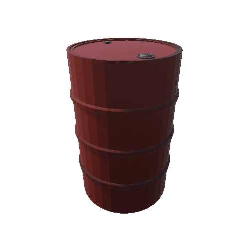 Industrial Barrel Red